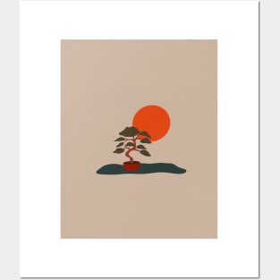 Bonsai Sun II Posters and Art